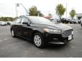 2014 Tuxedo Black Ford Fusion S  photo #3