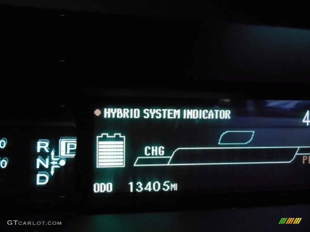 2011 Prius Hybrid III - Winter Gray Metallic / Dark Gray photo #14