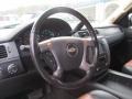 2008 Chevrolet Avalanche Morocco Brown/Ebony Interior Steering Wheel Photo