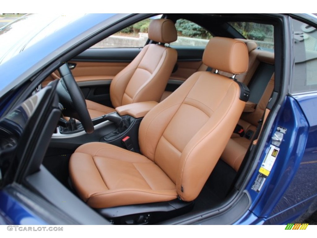 Saddle Brown Dakota Leather Interior 2011 BMW 3 Series 328i xDrive Coupe Photo #87970320