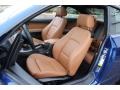 Saddle Brown Dakota Leather Front Seat Photo for 2011 BMW 3 Series #87970320