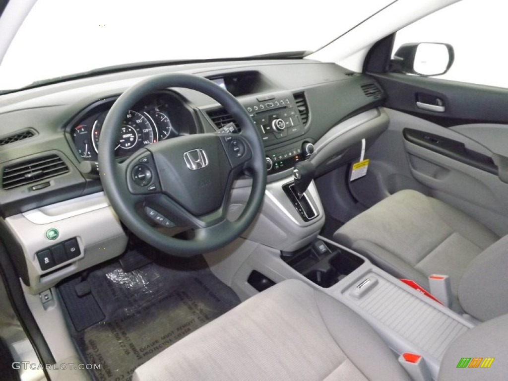 2014 CR-V LX AWD - Polished Metal Metallic / Gray photo #11