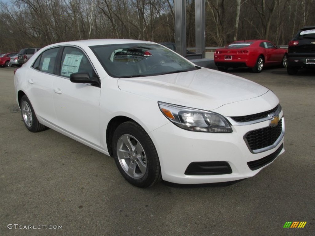 Summit White 2014 Chevrolet Malibu LS Exterior Photo #87971223