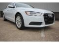 2014 Glacier White Metallic Audi A6 2.0T quattro Sedan  photo #1