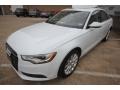 2014 Glacier White Metallic Audi A6 2.0T quattro Sedan  photo #3