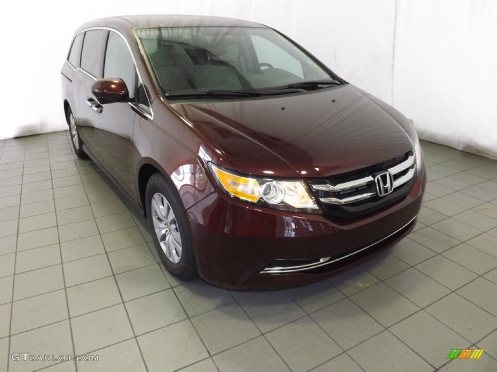 Dark Cherry Pearl Honda Odyssey