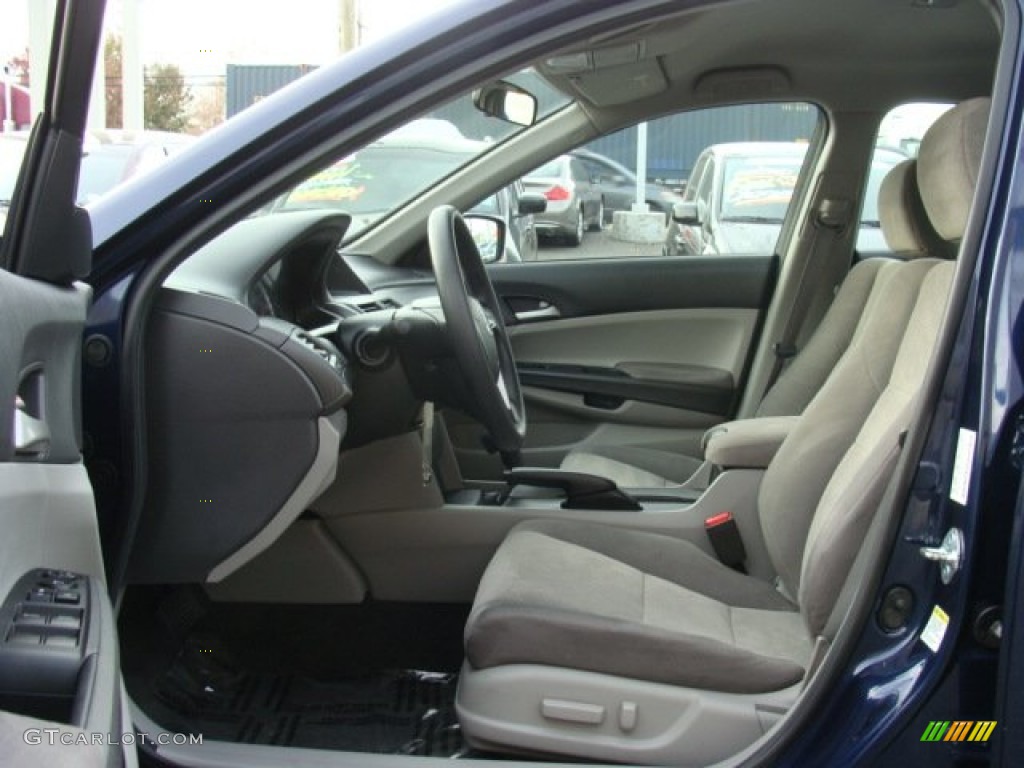 2010 Accord LX-P Sedan - Royal Blue Pearl / Gray photo #8