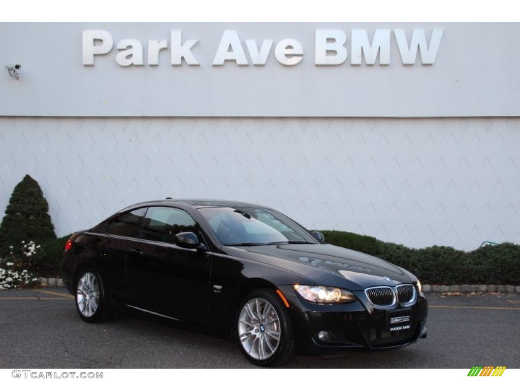 2010 3 Series 335i xDrive Coupe - Black Sapphire Metallic / Black photo #1