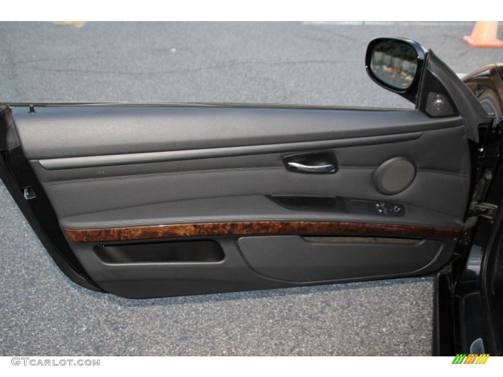 2010 3 Series 335i xDrive Coupe - Black Sapphire Metallic / Black photo #8
