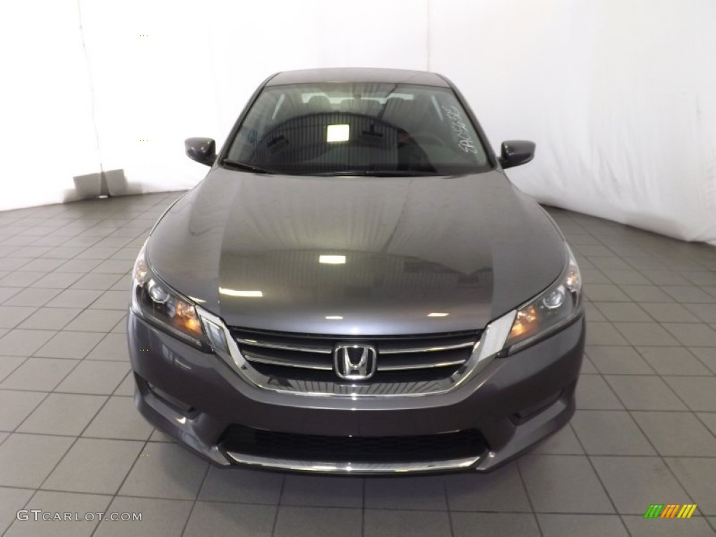 2014 Accord Sport Sedan - Modern Steel Metallic / Black photo #2