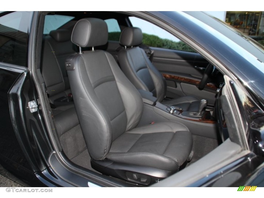 2010 3 Series 335i xDrive Coupe - Black Sapphire Metallic / Black photo #26
