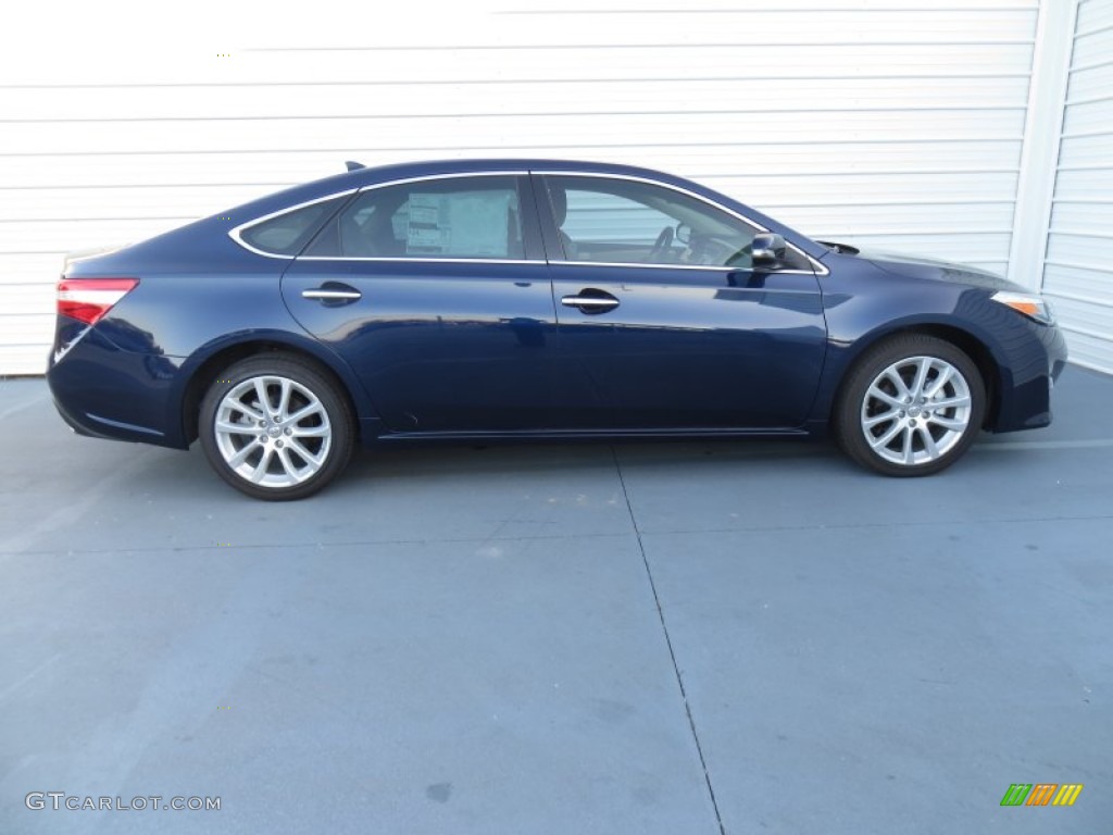 2013 Avalon Limited - Nautical Blue Metallic / Almond photo #3