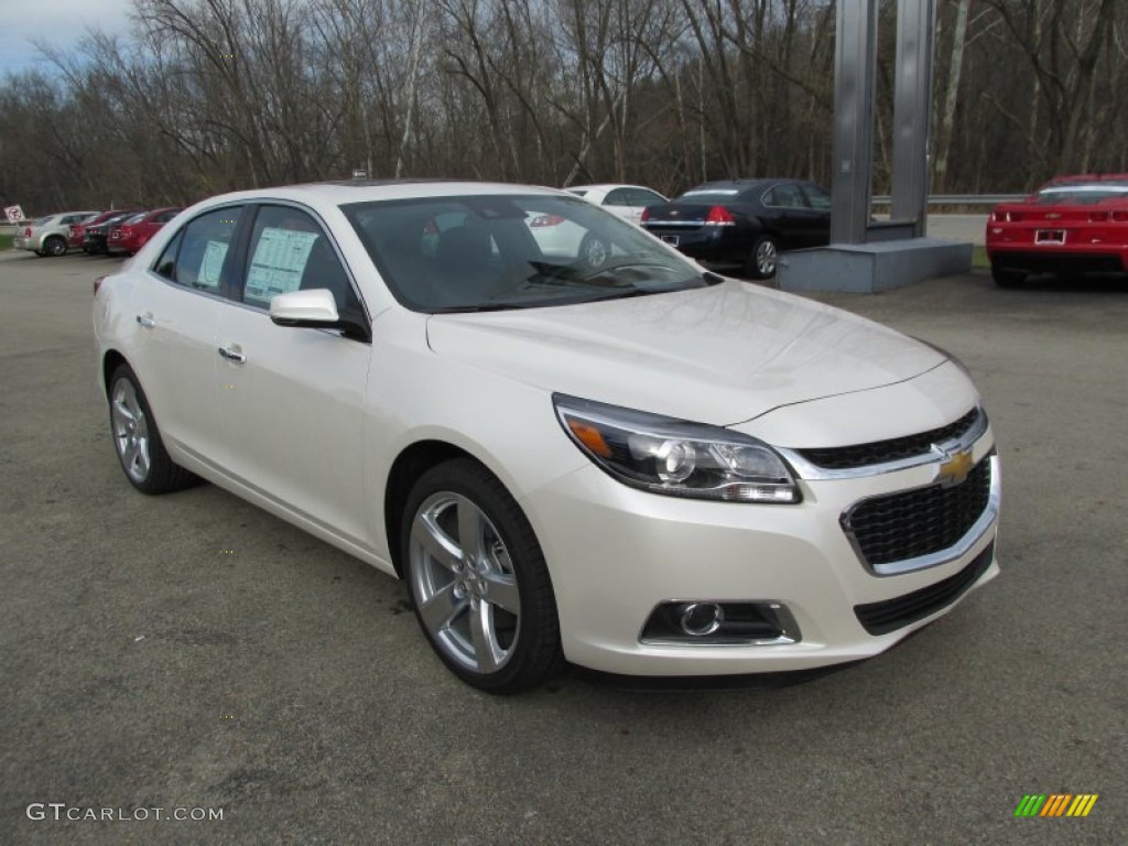 White Diamond Tricoat 2014 Chevrolet Malibu LTZ Exterior Photo #87973815