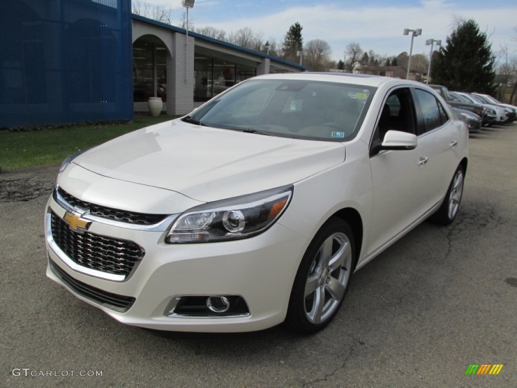 White Diamond Tricoat 2014 Chevrolet Malibu LTZ Exterior Photo #87973866