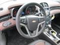 Jet Black/Brownstone Steering Wheel Photo for 2014 Chevrolet Malibu #87973989