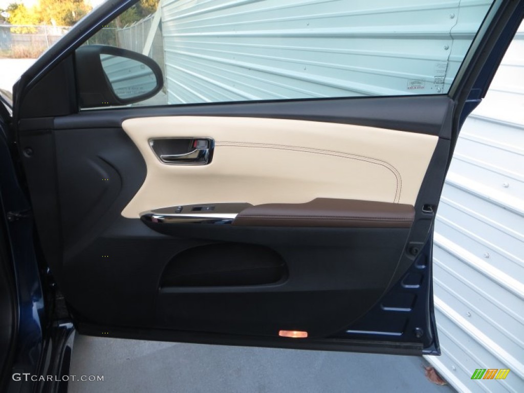 2013 Avalon Limited - Nautical Blue Metallic / Almond photo #17
