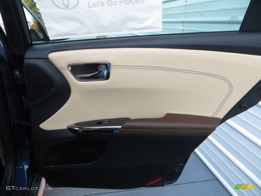 2013 Avalon Limited - Nautical Blue Metallic / Almond photo #20