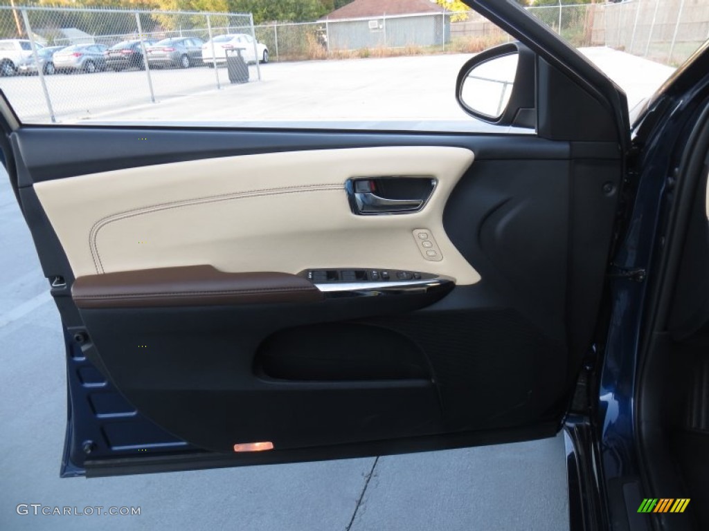 2013 Avalon Limited - Nautical Blue Metallic / Almond photo #23