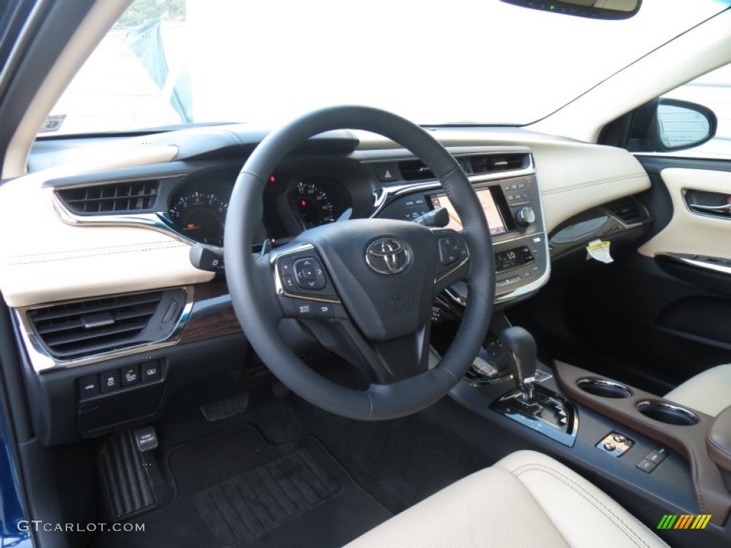 2013 Avalon Limited - Nautical Blue Metallic / Almond photo #25