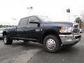 Front 3/4 View of 2014 3500 Big Horn Crew Cab Dually