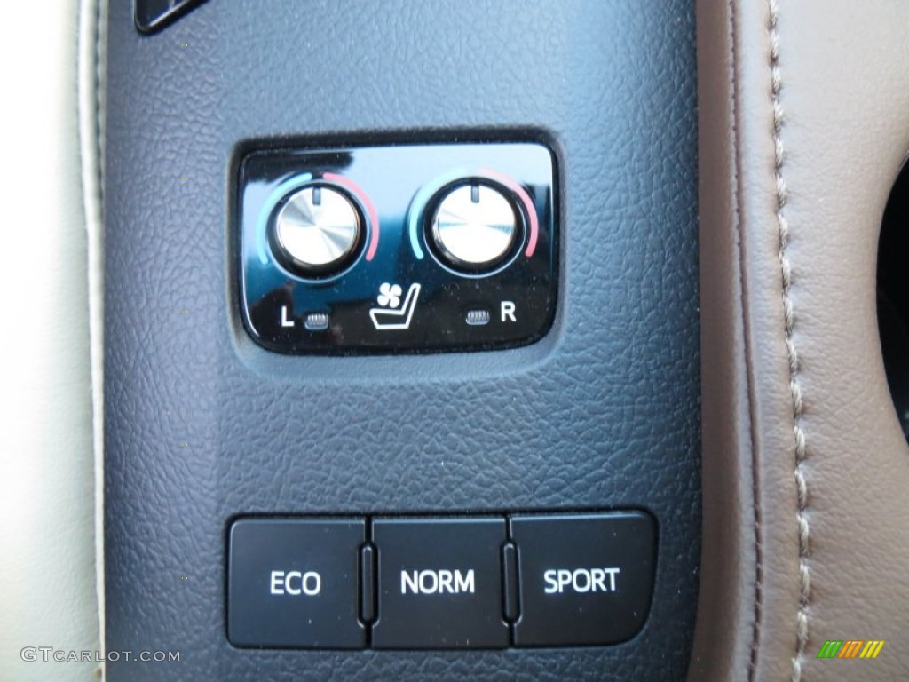 2013 Avalon Limited - Nautical Blue Metallic / Almond photo #33