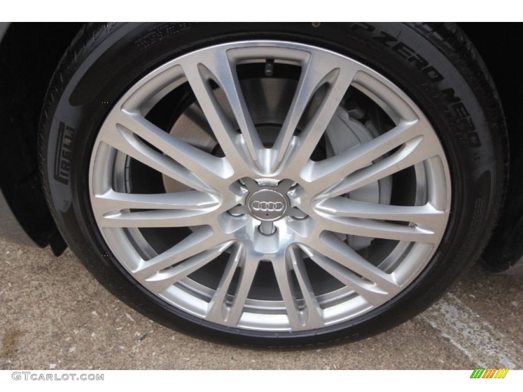2014 A8 L 4.0T quattro - Quartz Gray Metallic / Black photo #4