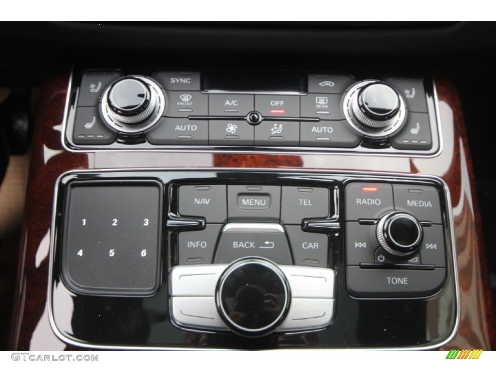 2014 A8 L 4.0T quattro - Quartz Gray Metallic / Black photo #15