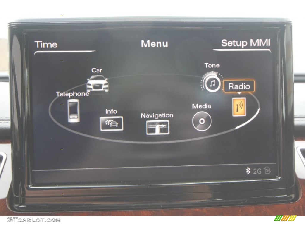 2014 A8 L 4.0T quattro - Quartz Gray Metallic / Black photo #17