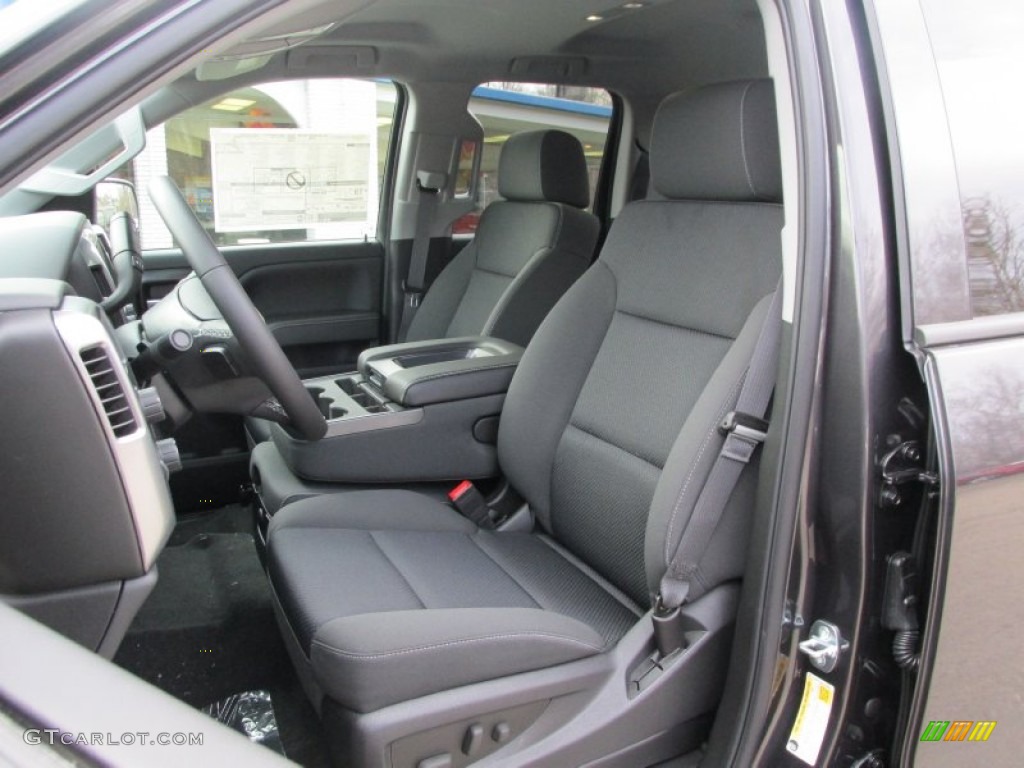 2014 Silverado 1500 LT Double Cab 4x4 - Tungsten Metallic / Jet Black photo #12