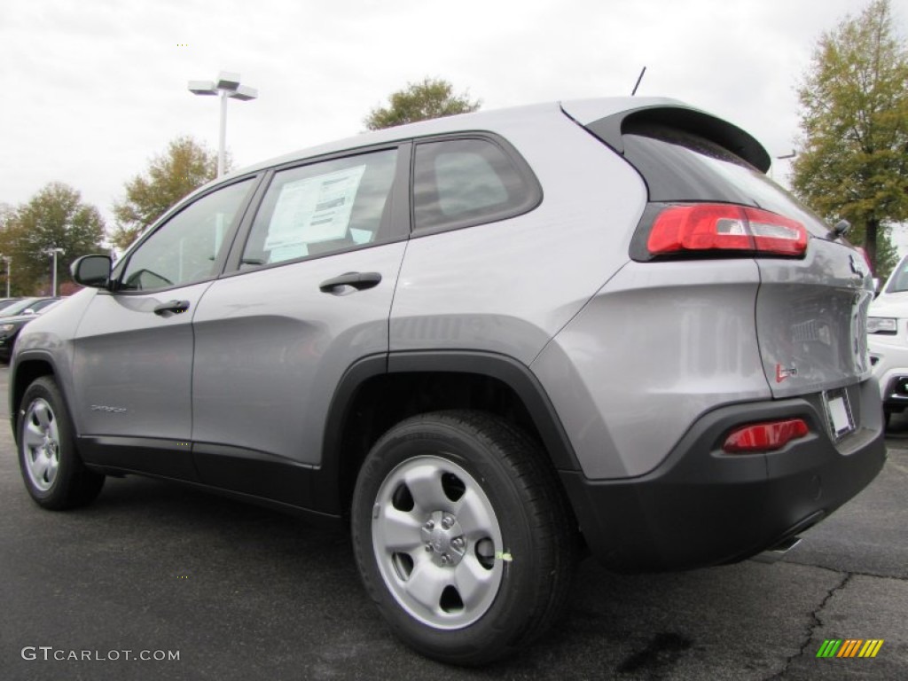 Billet Silver Metallic 2014 Jeep Cherokee Sport Exterior Photo #87974970