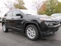 Brilliant Black Crystal Pearl 2014 Jeep Cherokee Latitude Exterior