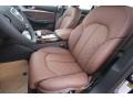 Nougat Brown Front Seat Photo for 2014 Audi A8 #87975475