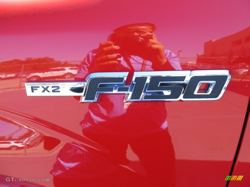 2013 F150 FX2 SuperCrew - Race Red / Black photo #13