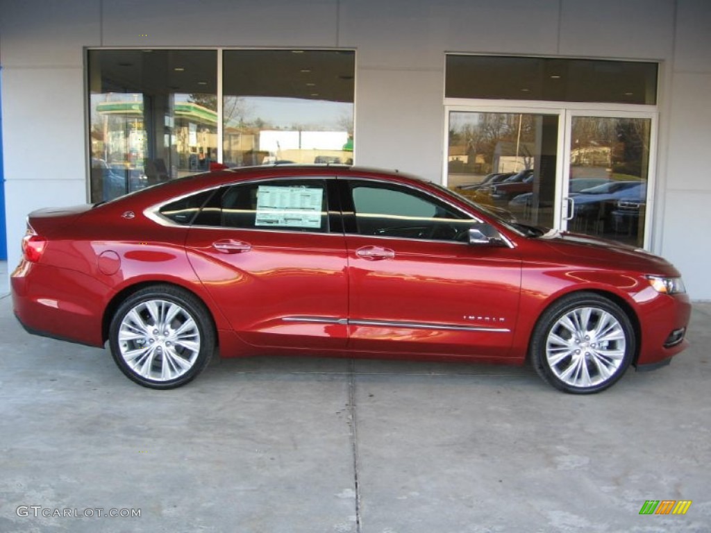 2014 Impala LTZ - Red Rock Metallic / Jet Black photo #2