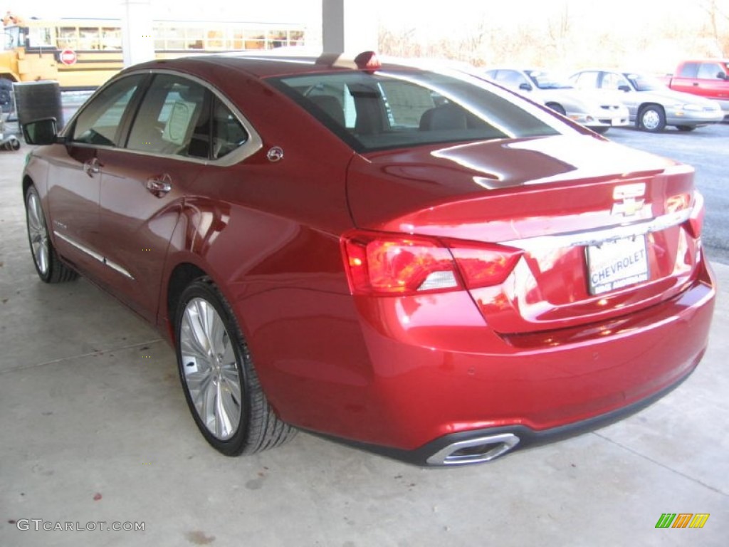 2014 Impala LTZ - Red Rock Metallic / Jet Black photo #3