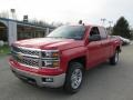 2014 Victory Red Chevrolet Silverado 1500 LT Double Cab 4x4  photo #9