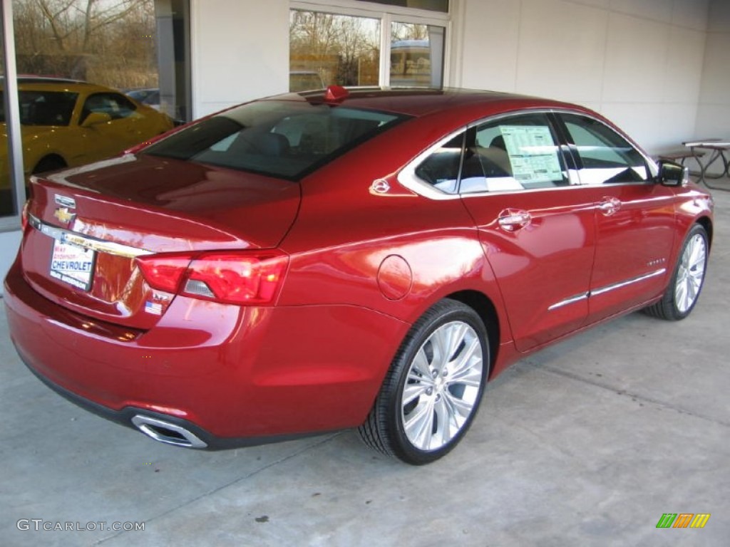 2014 Impala LTZ - Red Rock Metallic / Jet Black photo #23