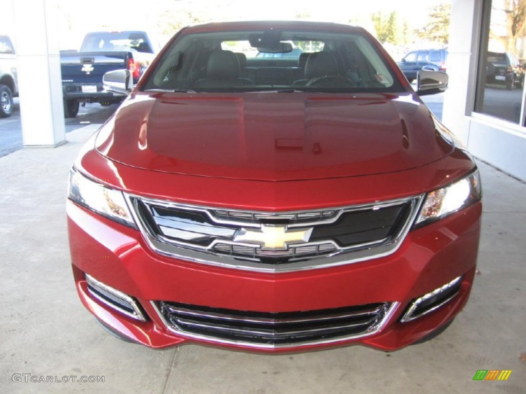 2014 Impala LTZ - Red Rock Metallic / Jet Black photo #24