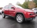 2014 Deep Cherry Red Crystal Pearl Jeep Cherokee Limited  photo #4