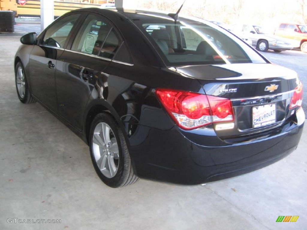 2014 Cruze LT - Black Granite Metallic / Jet Black/Brick photo #3