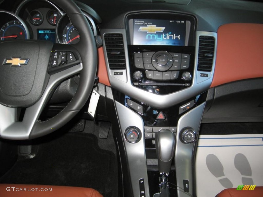 2014 Cruze LT - Black Granite Metallic / Jet Black/Brick photo #5
