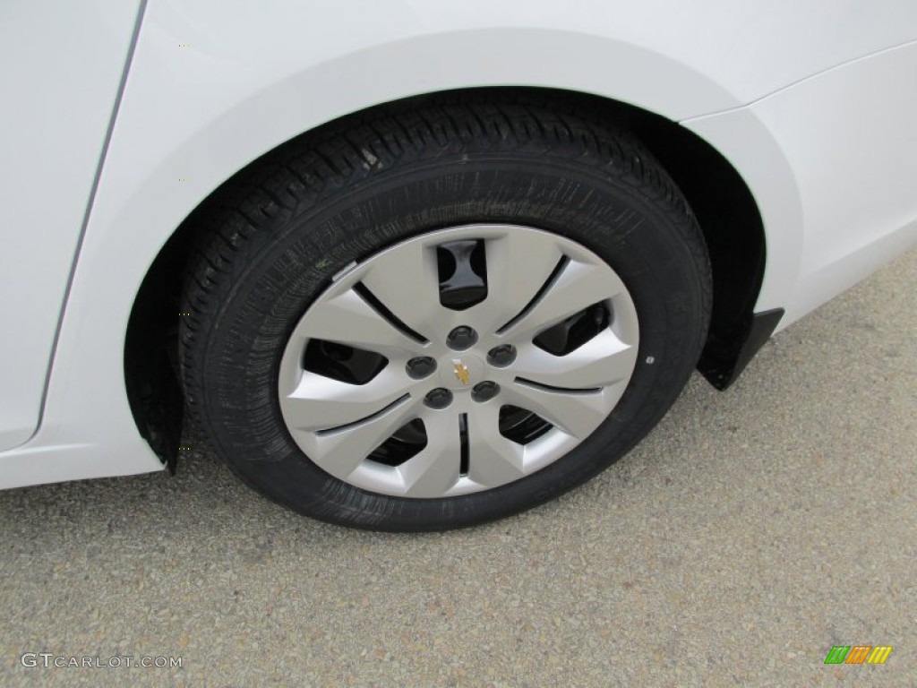 2014 Cruze LS - Summit White / Jet Black/Medium Titanium photo #3