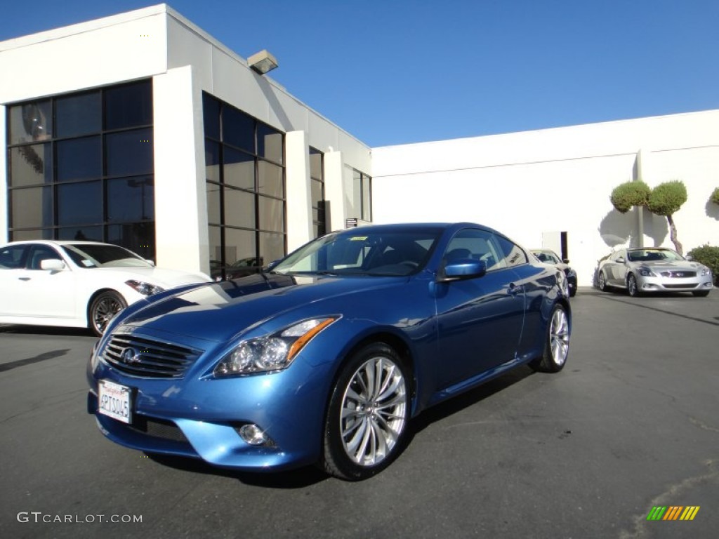 2011 G 37 S Sport Coupe - Athens Blue / Graphite photo #2