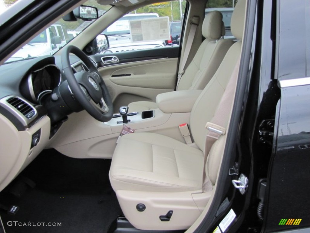 2014 Grand Cherokee Limited - Brilliant Black Crystal Pearl / New Zealand Black/Light Frost photo #6