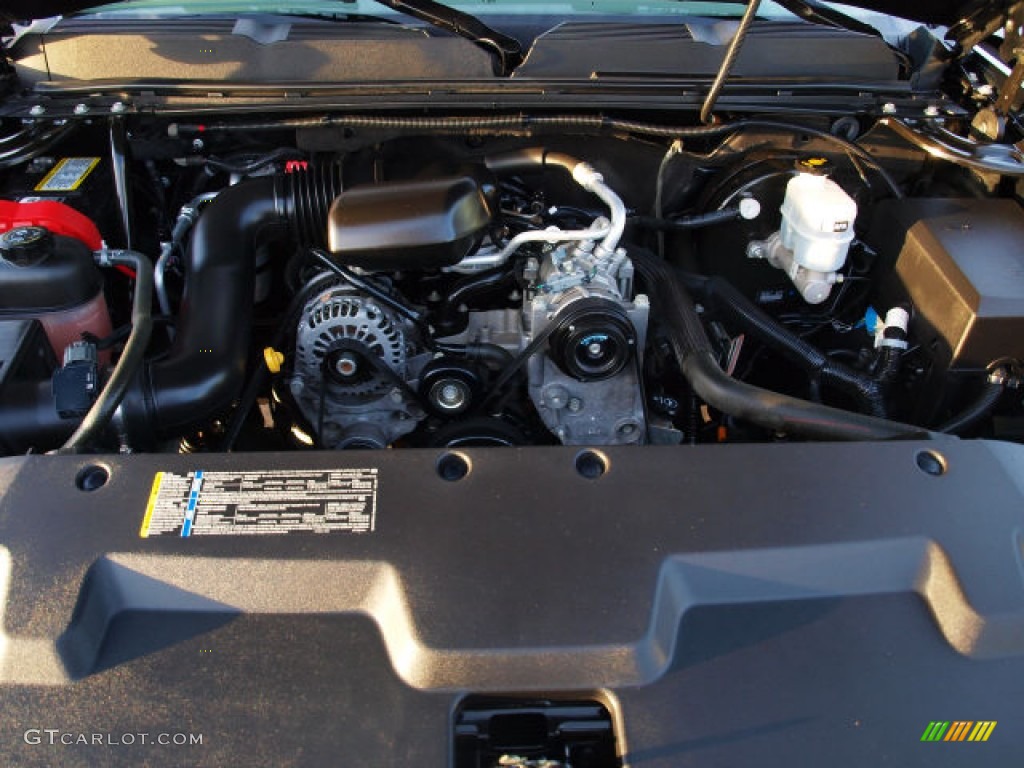 2009 Silverado 1500 LS Regular Cab 4x4 - Black / Dark Titanium photo #7