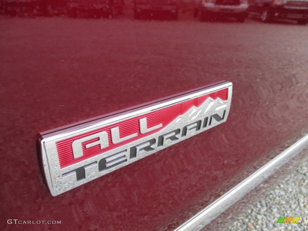 2014 Sierra 1500 SLT Double Cab 4x4 - Sonoma Red Metallic / Jet Black photo #5