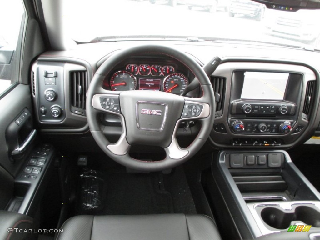 2014 Sierra 1500 SLT Double Cab 4x4 - Sonoma Red Metallic / Jet Black photo #26