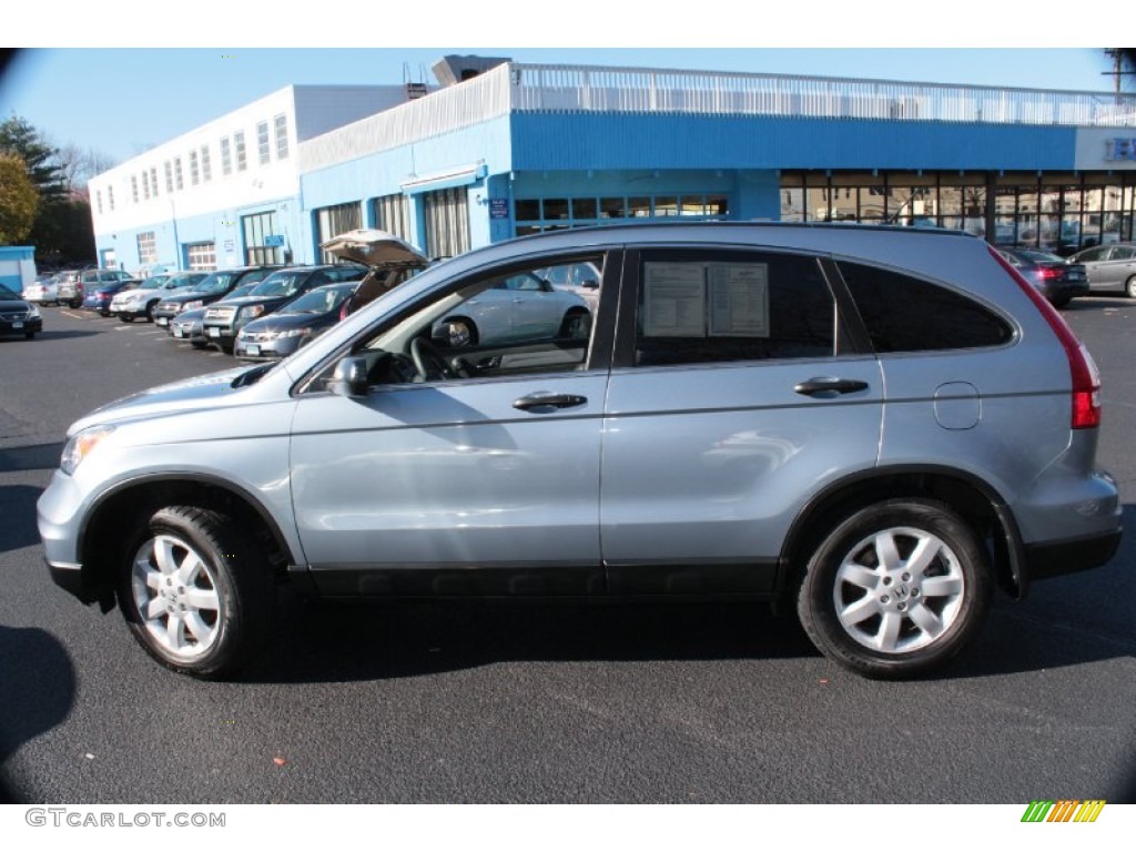 2011 CR-V SE 4WD - Glacier Blue Metallic / Gray photo #11