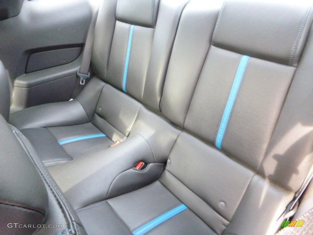 2010 Mustang GT Premium Coupe - Grabber Blue / Charcoal Black/Grabber Blue photo #9