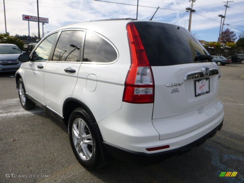 2011 CR-V EX 4WD - Taffeta White / Gray photo #3